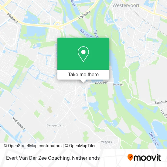 Evert Van Der Zee Coaching map