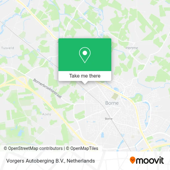 Vorgers Autoberging B.V. map