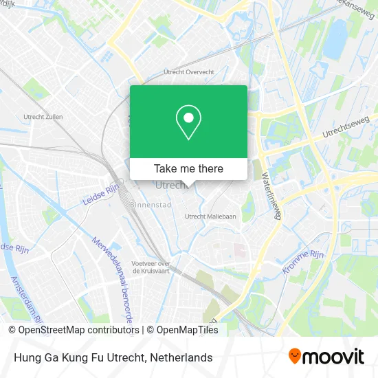 Hung Ga Kung Fu Utrecht map