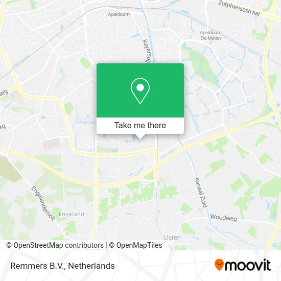 Remmers B.V. map