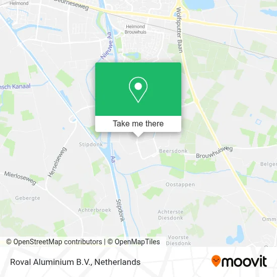 Roval Aluminium B.V. map