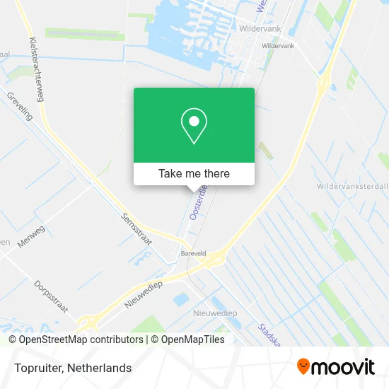 Topruiter map