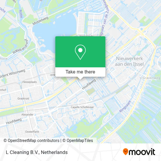L Cleaning B.V. map