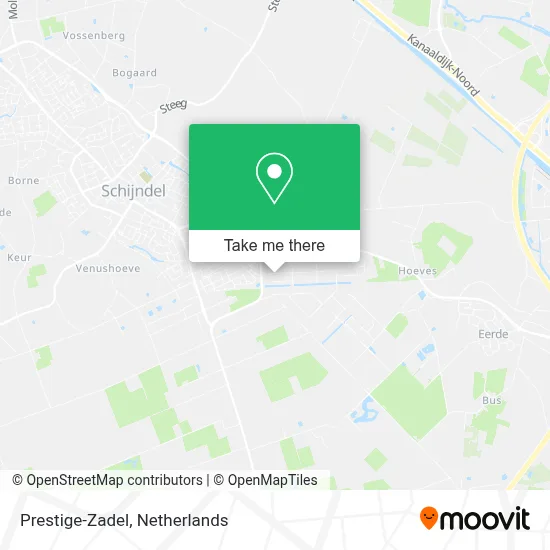 Prestige-Zadel map