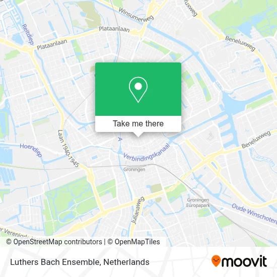 Luthers Bach Ensemble map