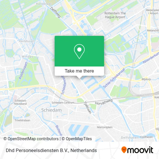 Dhd Personeelsdiensten B.V. map