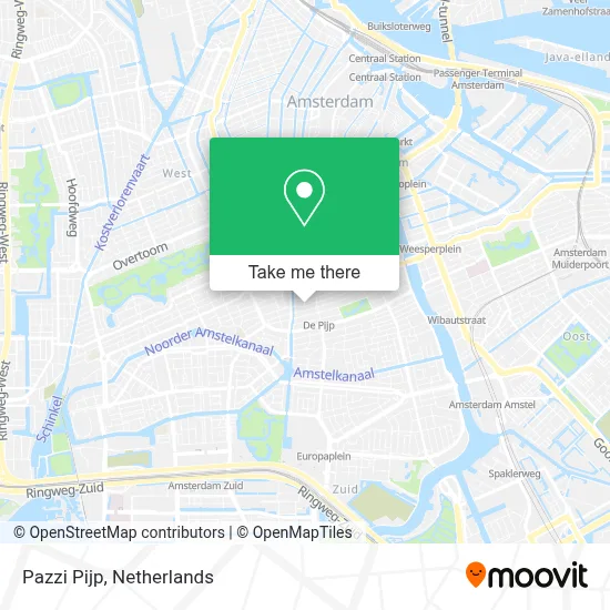 Pazzi Pijp map