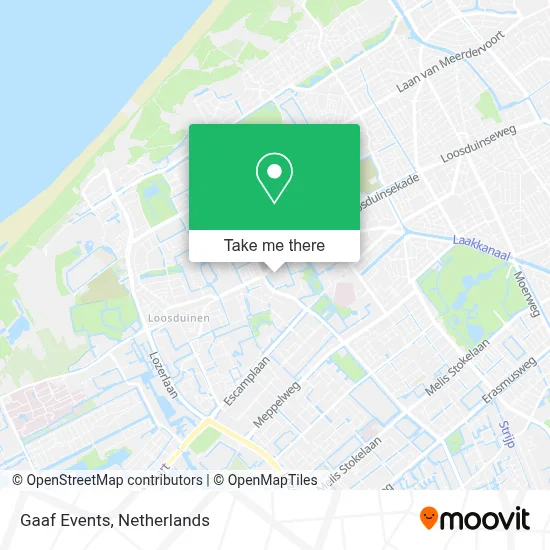 Gaaf Events map