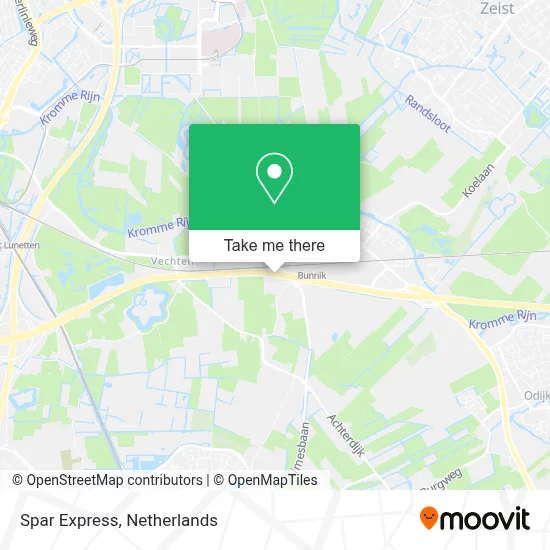 Spar Express map