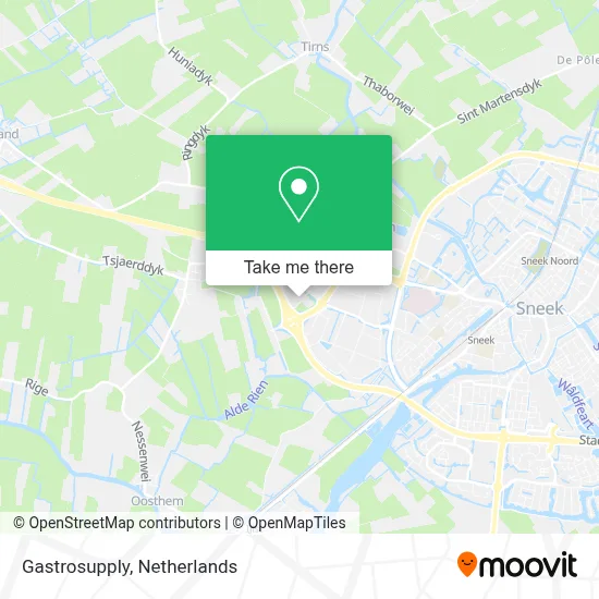 Gastrosupply map