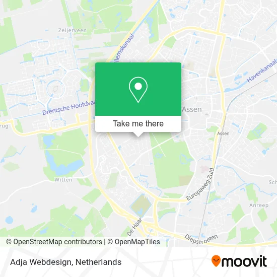 Adja Webdesign map
