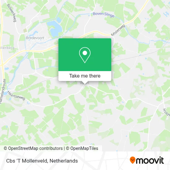 Cbs 'T Mollenveld map