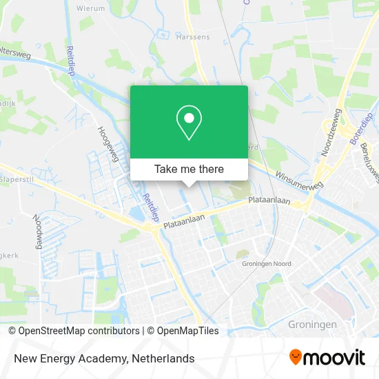 New Energy Academy map