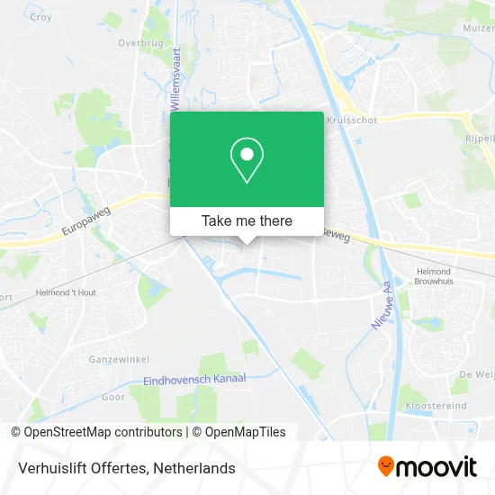 Verhuislift Offertes map