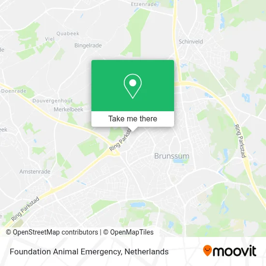 Foundation Animal Emergency map