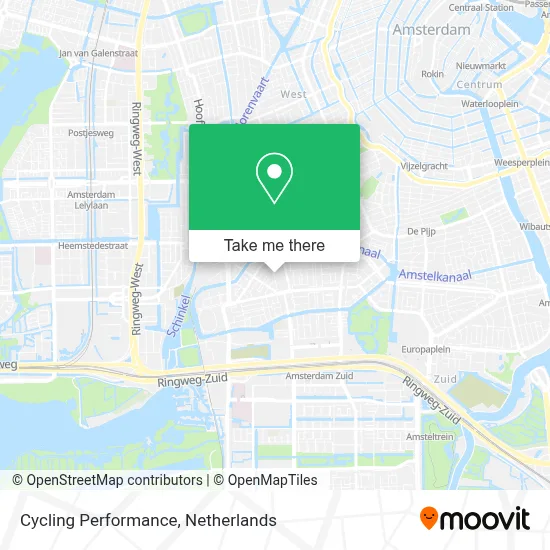 Cycling Performance Karte