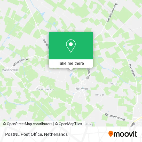 Postnl Postkantoor map