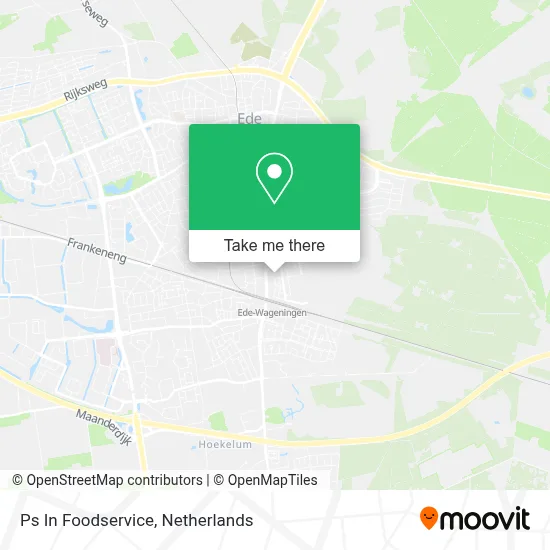 Ps In Foodservice map