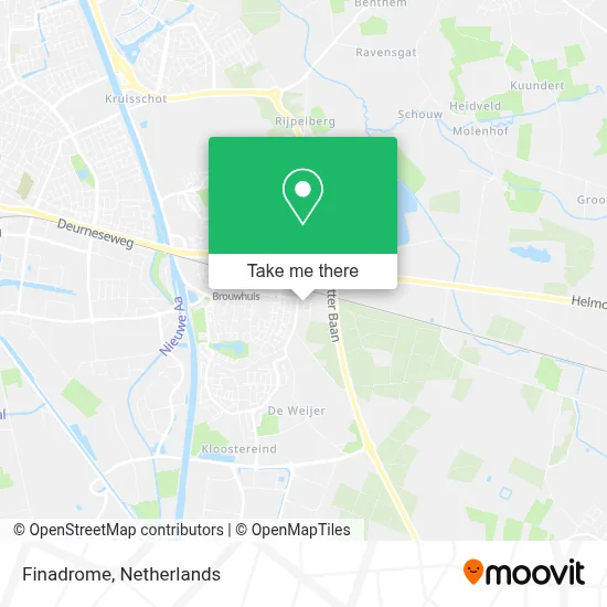 Finadrome map