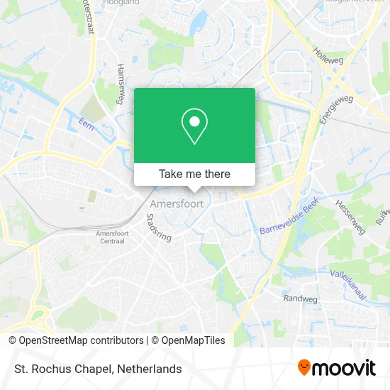 St. Rochus Chapel map