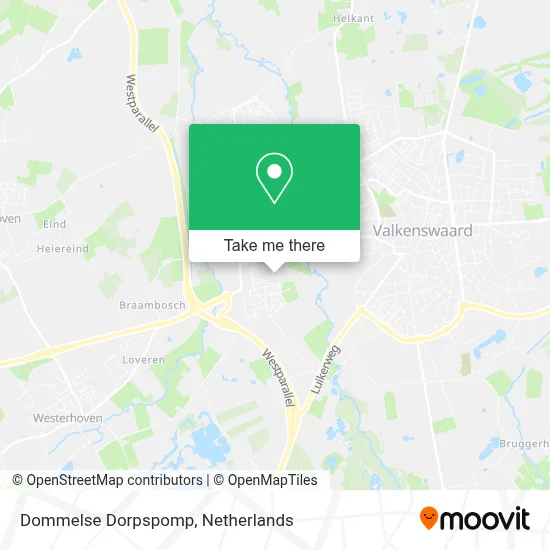 Dommelse Dorpspomp map