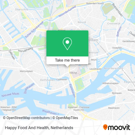Happy Food And Health map