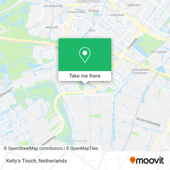 Kelly's Touch map