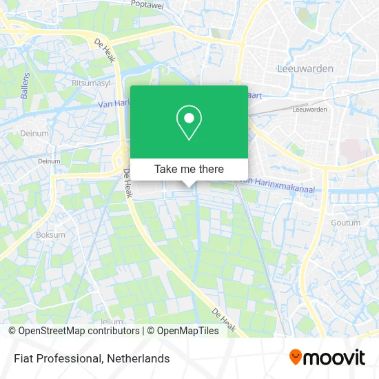 Fiat Professional map