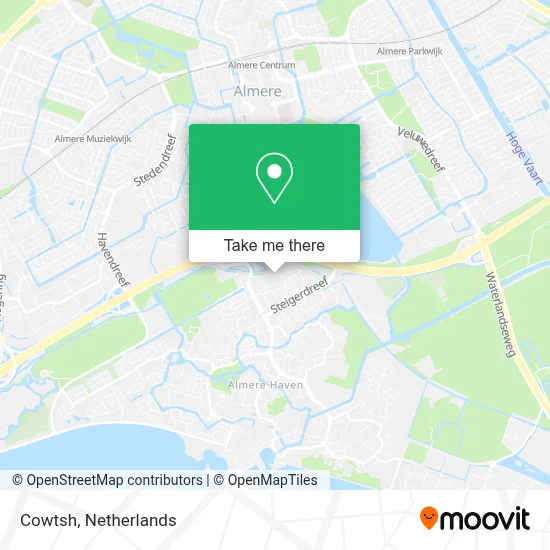 Cowtsh map