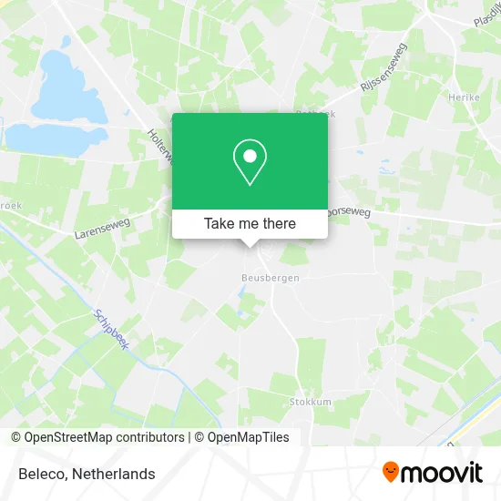 Beleco map