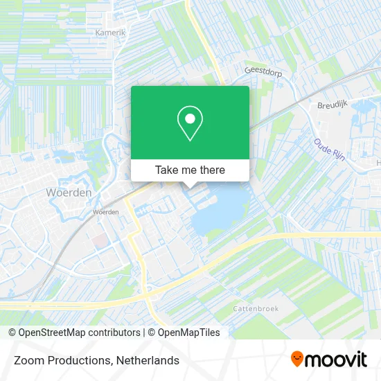 Zoom Productions map