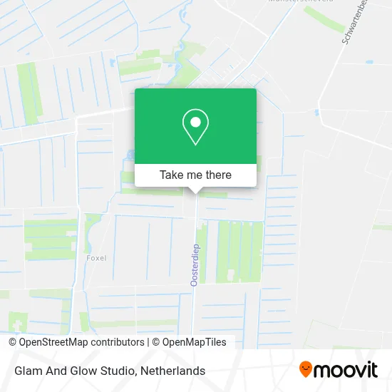 Glam And Glow Studio map