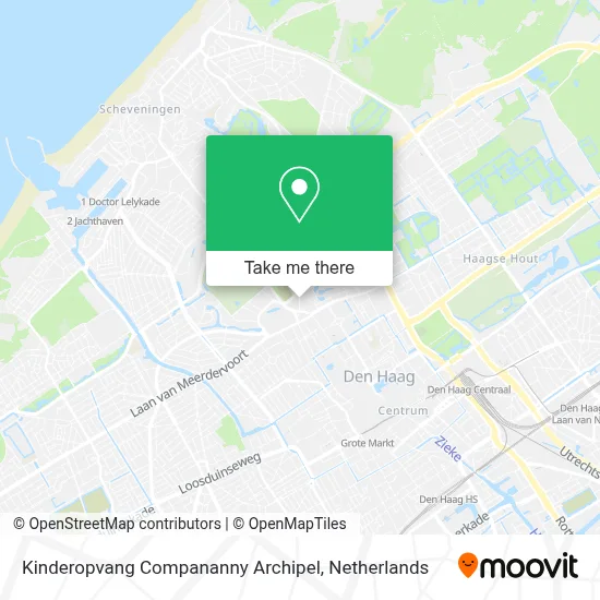 Kinderopvang Compananny Archipel map
