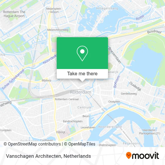 Vanschagen Architecten map