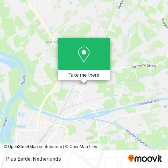 Plus Eefde map