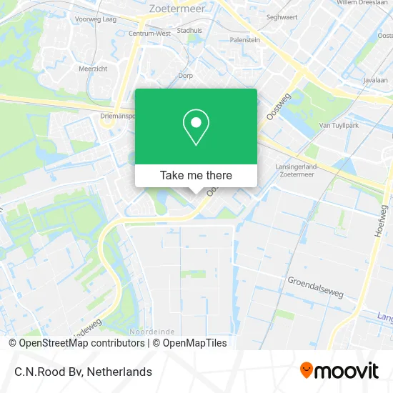 C.N.Rood Bv map
