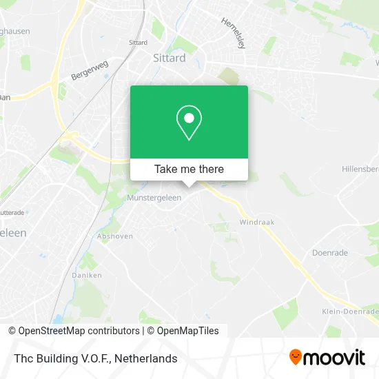 Thc Building V.O.F. map