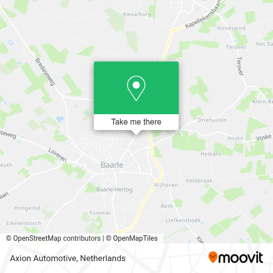 Axion Automotive map