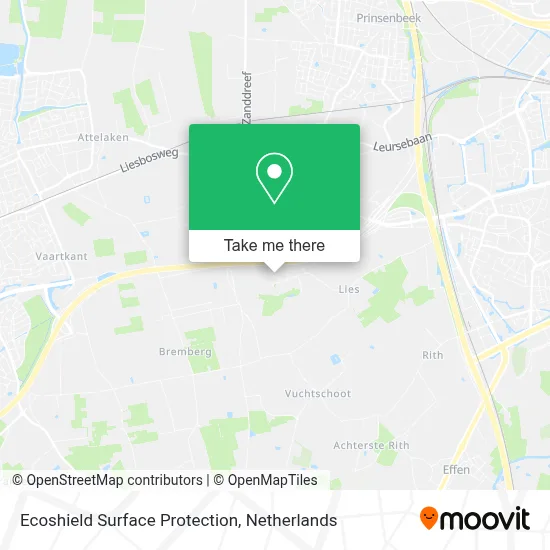 Ecoshield Surface Protection map