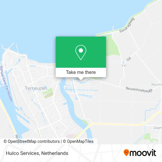 Hulco Services map