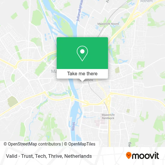 Valid - Trust, Tech, Thrive map