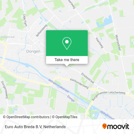 Euro Auto Breda B.V map