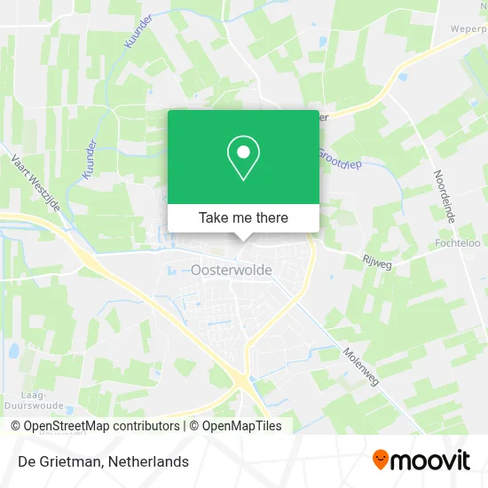 De Grietman Karte