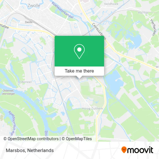 Marsbos map