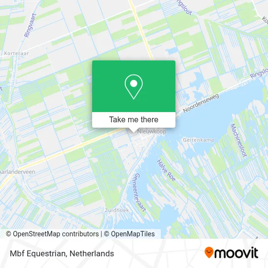 Mbf Equestrian map