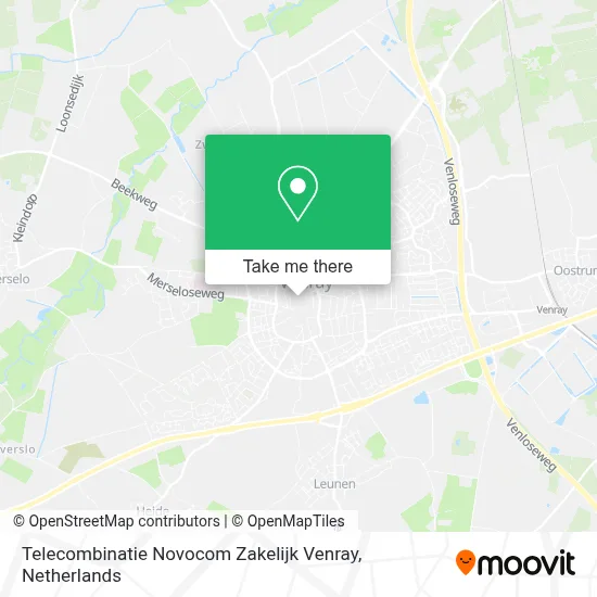 Telecombinatie Novocom Zakelijk Venray map