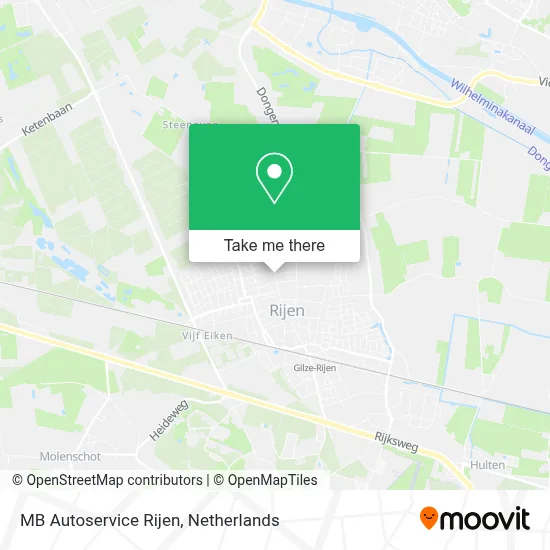 MB Autoservice Rijen map