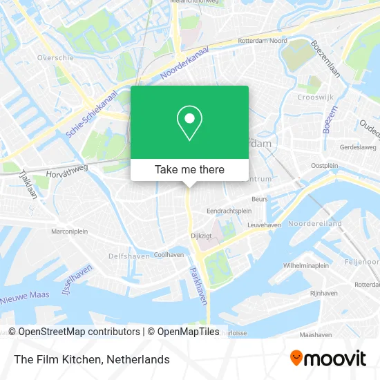 The Film Kitchen map