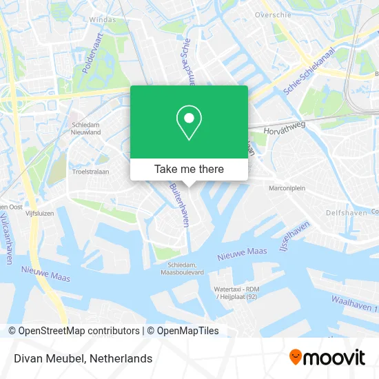 Divan Meubel map