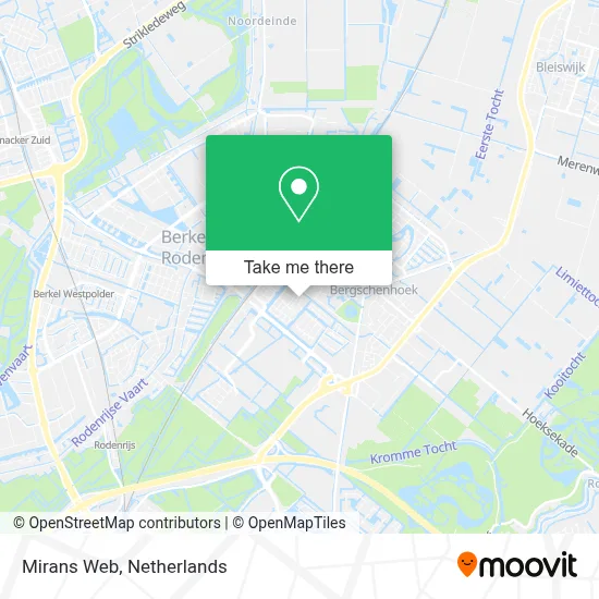 Mirans Web map